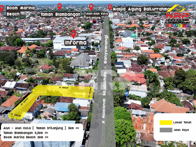 Dijual Tanah Bonus Bangunan di Jl. Basuki Rahmat Banyuwangi Dijual Tanah Bonus Bangunan di Jl. Basuki Rahmat Banyuwangi Dijual Tanah Bonus Bangunan di Jl. Basuki Rahmat Banyuwangi
Bisa di akses melalui Jalan Karimun Jawa dan Jalan Utama Basuki Rahmat
Terletak di Pusat Kota dan NRP BANYUWANGI