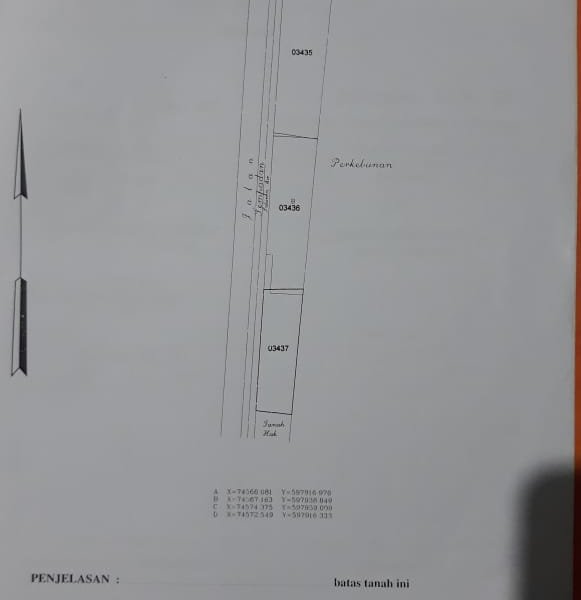 Dijual Tanah Strategis Tepi Jalan Kalipuro - Banyuwangi Dijual Tanah Strategis Tepi Jalan Kalipuro - Banyuwangi Dijual Tanah Strategis Tepi Jalan Kalipuro - Banyuwangi
Cocok Untuk Pertokoan dan Ruang Usaha

Luas Tanah : 153 m2
Dimensi : -/+ Lebar 22 x 7 NRP BANYUWANGI